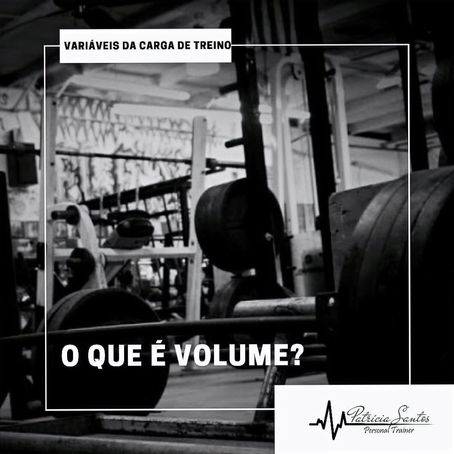 O QUE É VOLUME?