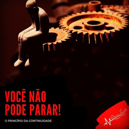 VOCÊ NÃO PODE PARAR!