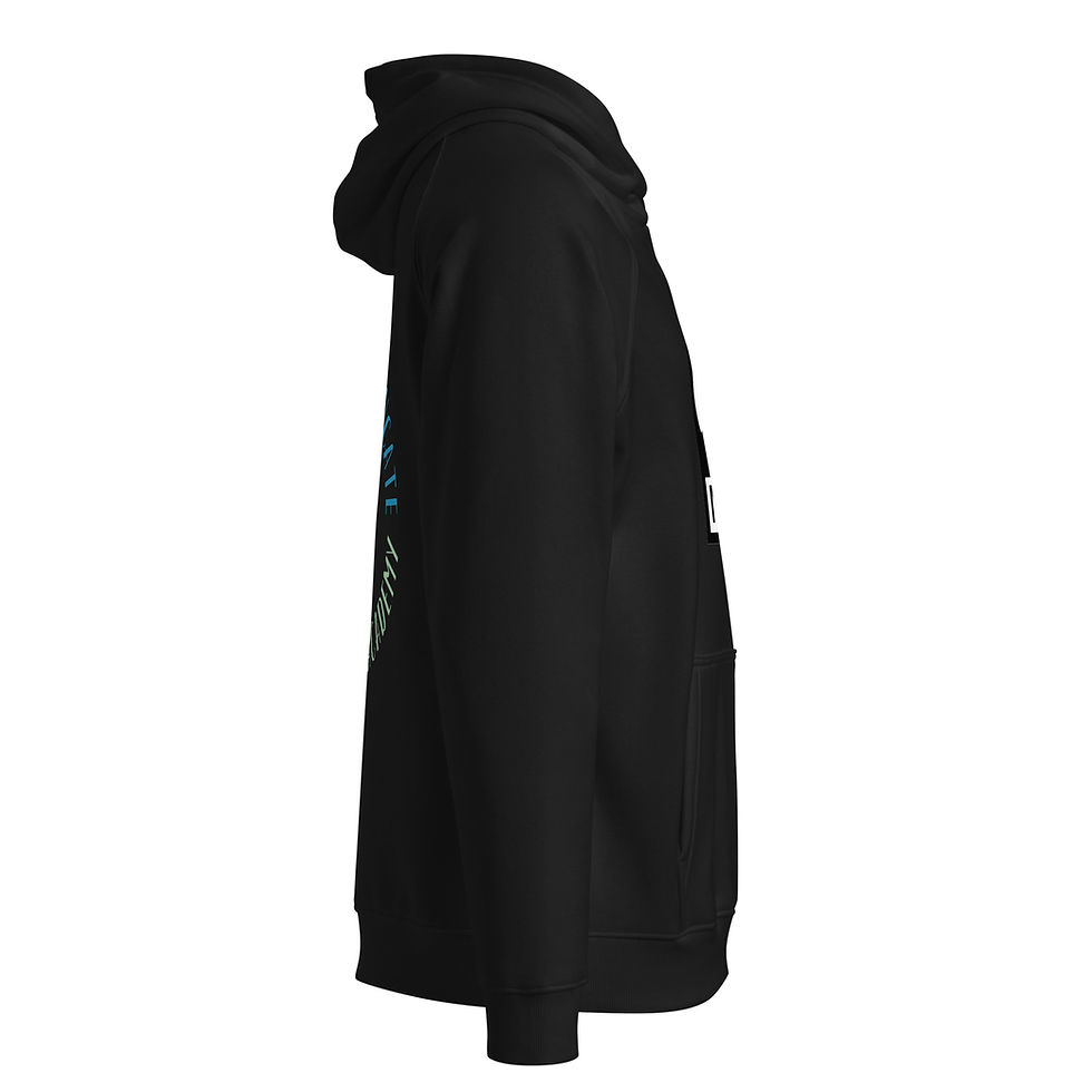 Thumbnail: Unisex eco raglan hoodie
