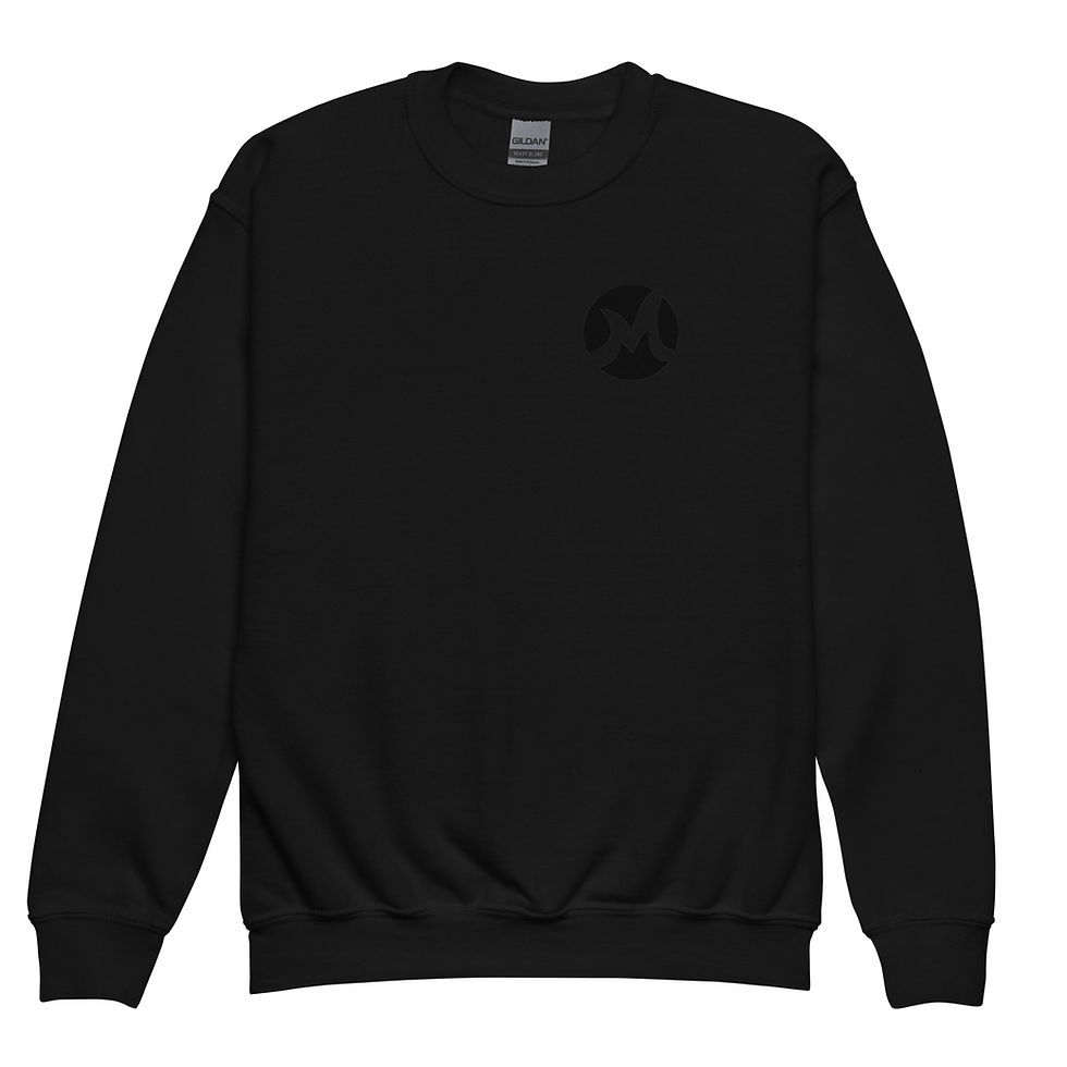 Thumbnail: Youth crewneck sweatshirt