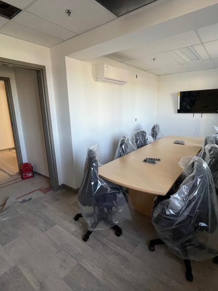 Drywall and paint, Commercial Door Install