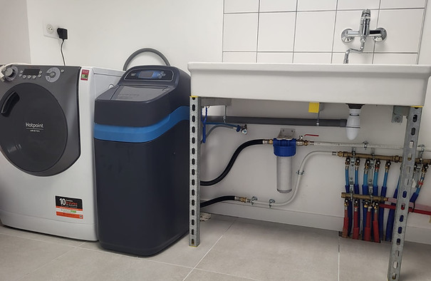 Installation d'un adoucisseur