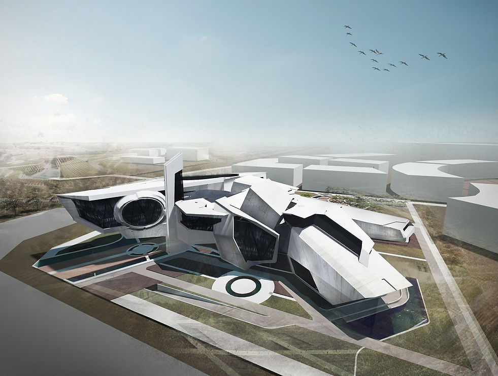 memuse mecatron robotic museum architecture of future