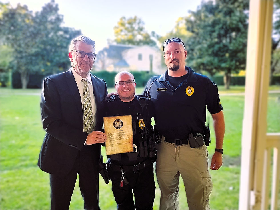 Congratulations, Sgt. Thomas!