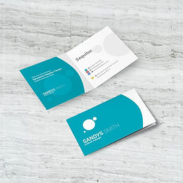 Fold Over Business Cards 3.5x4 Scored