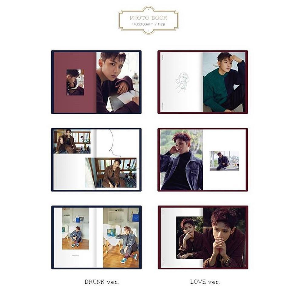 الصورة المصغرة: Ryeowook Second mini Album - Drunk On Love (Random ver)