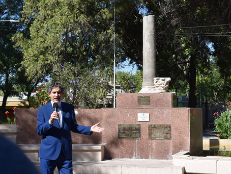 Restauraron histórica pieza del Imperio Romano en San Martín