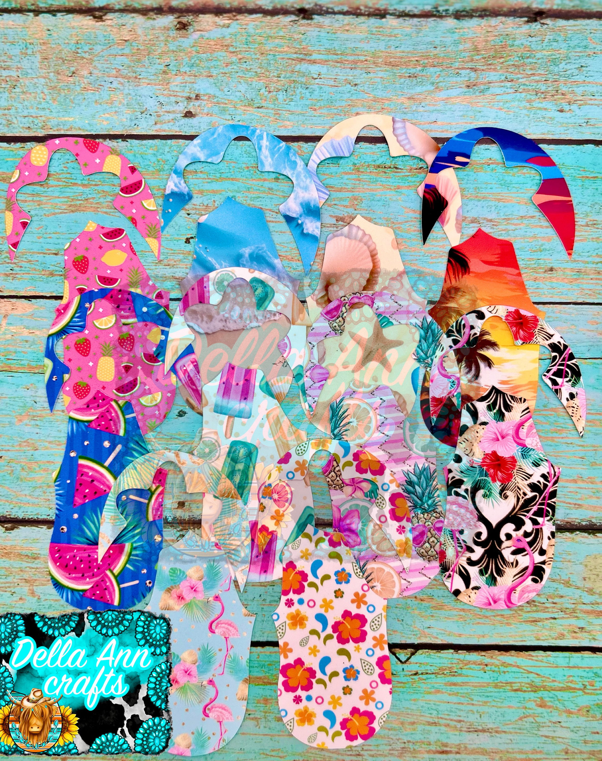 Flip flop cardstock (TWWC) 