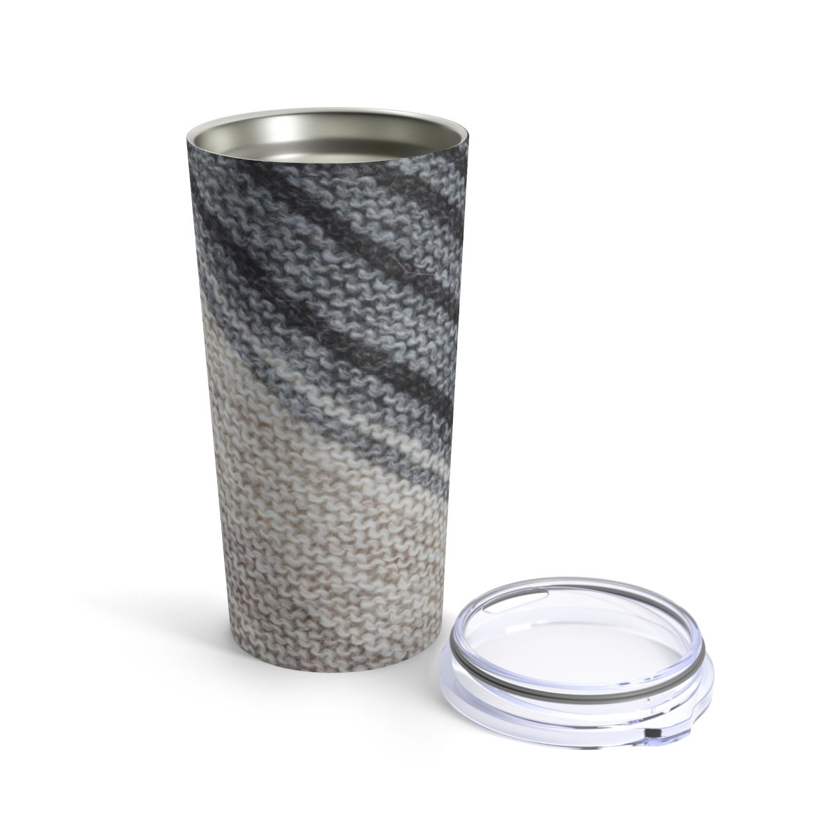 Icelandic Sheep Wool Knitted Print Tumbler 20oz