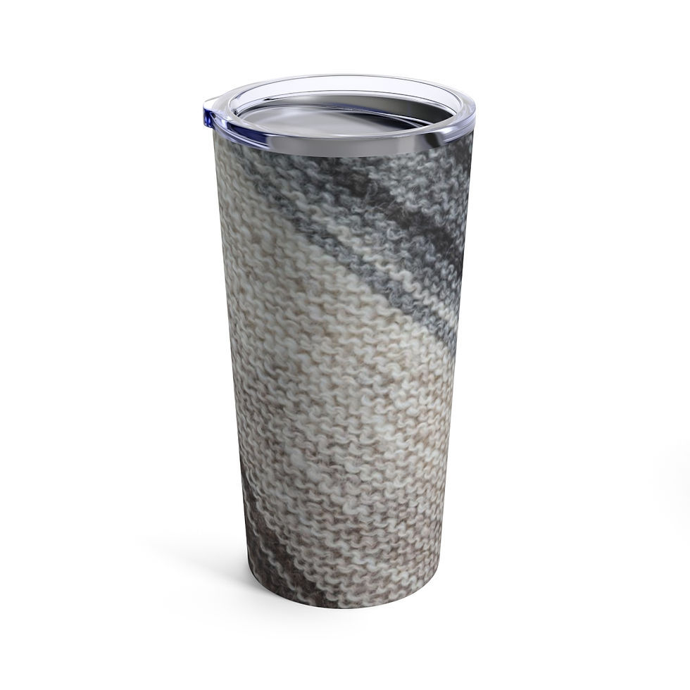 Thumbnail: Icelandic Sheep Wool Knitted Print Tumbler 20oz