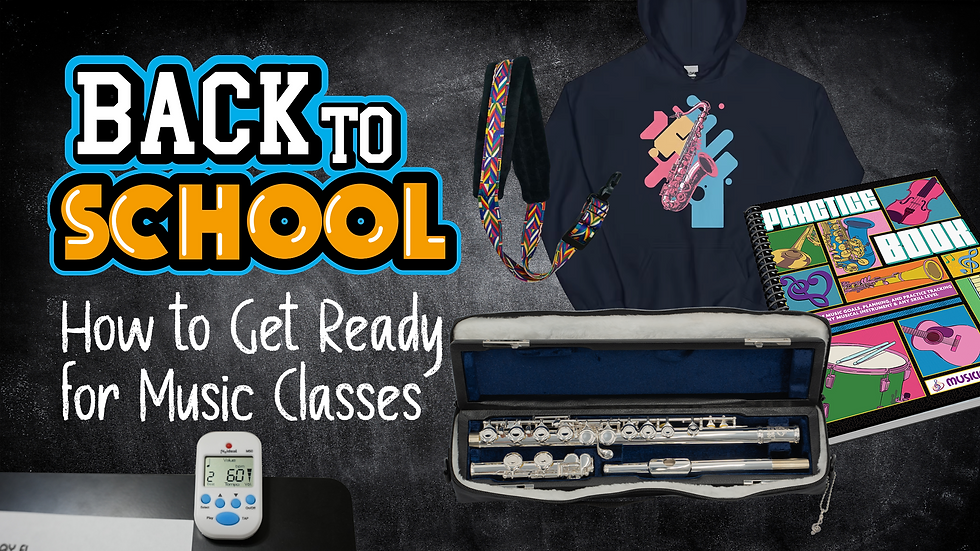 Back to School: How to Get Ready for Music Classes