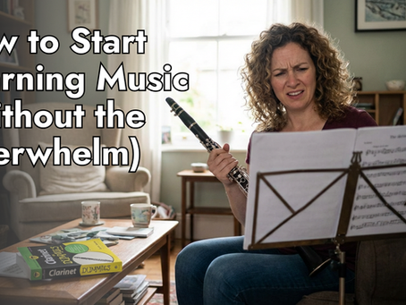 How to Start Learning Music (Without the Overwhelm)