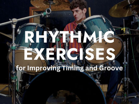 Drum Rhythmic Exercises for Improving Timing and Groove