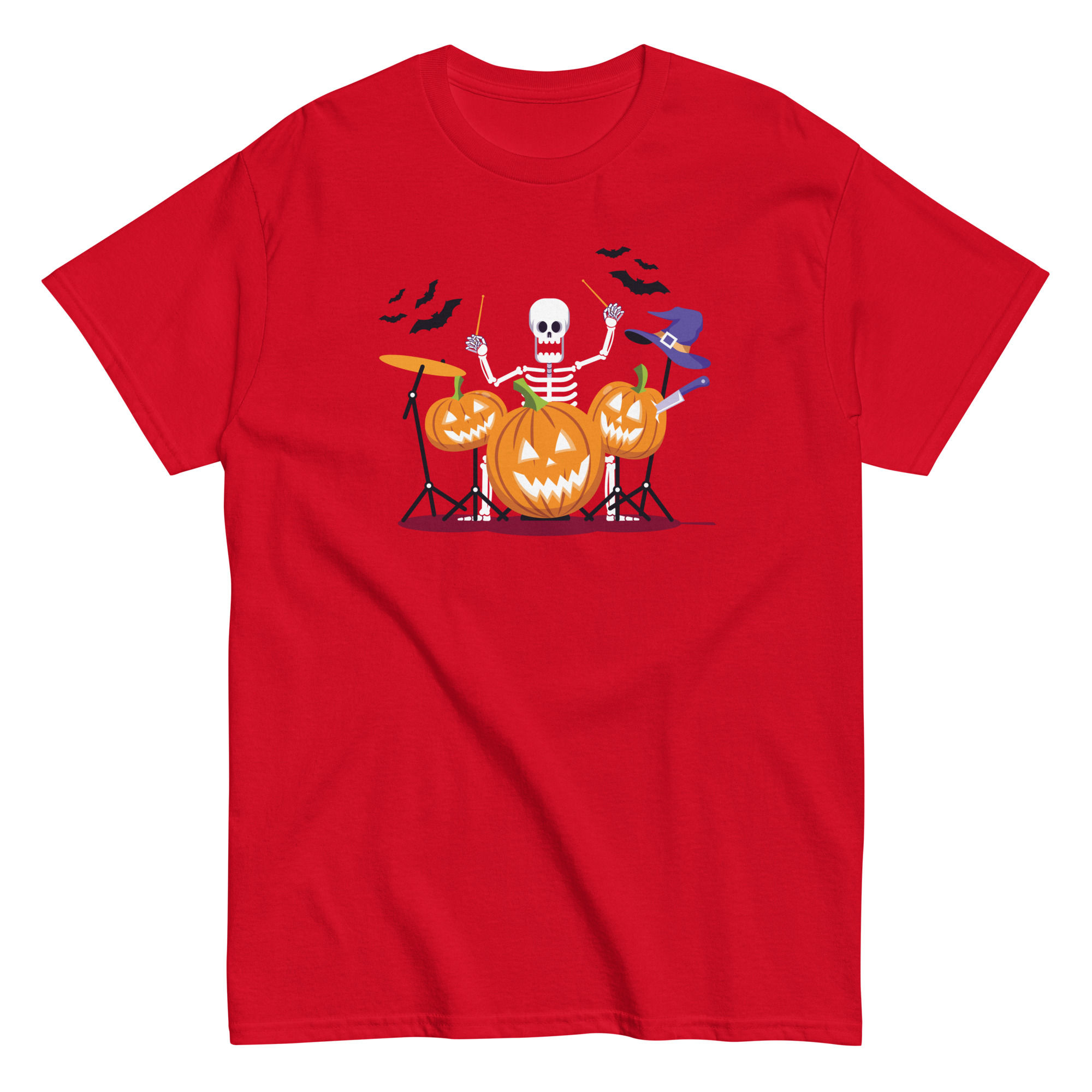 Skeleton Drummer Classic tee