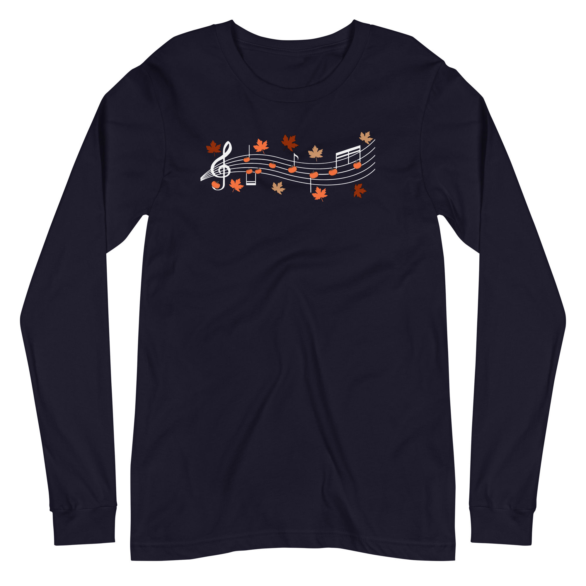 Fall Music Long Sleeve Tee