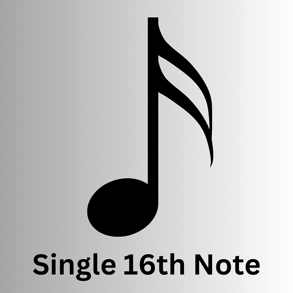 Single Sixteenth Note