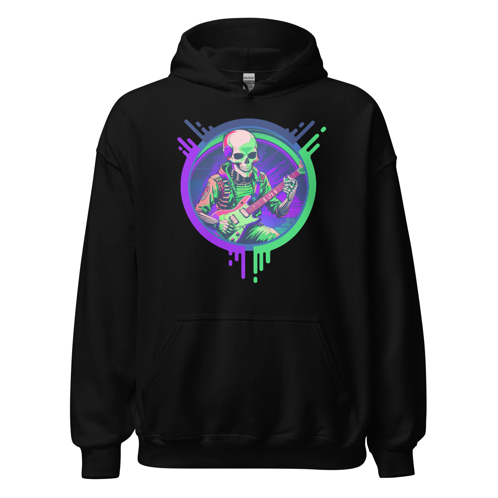 Guitaring Skelie Hoodie