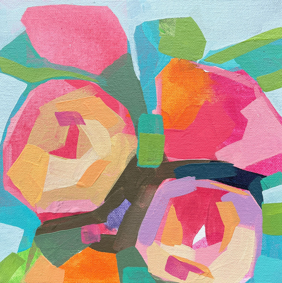 summer Blooms5_8x8
