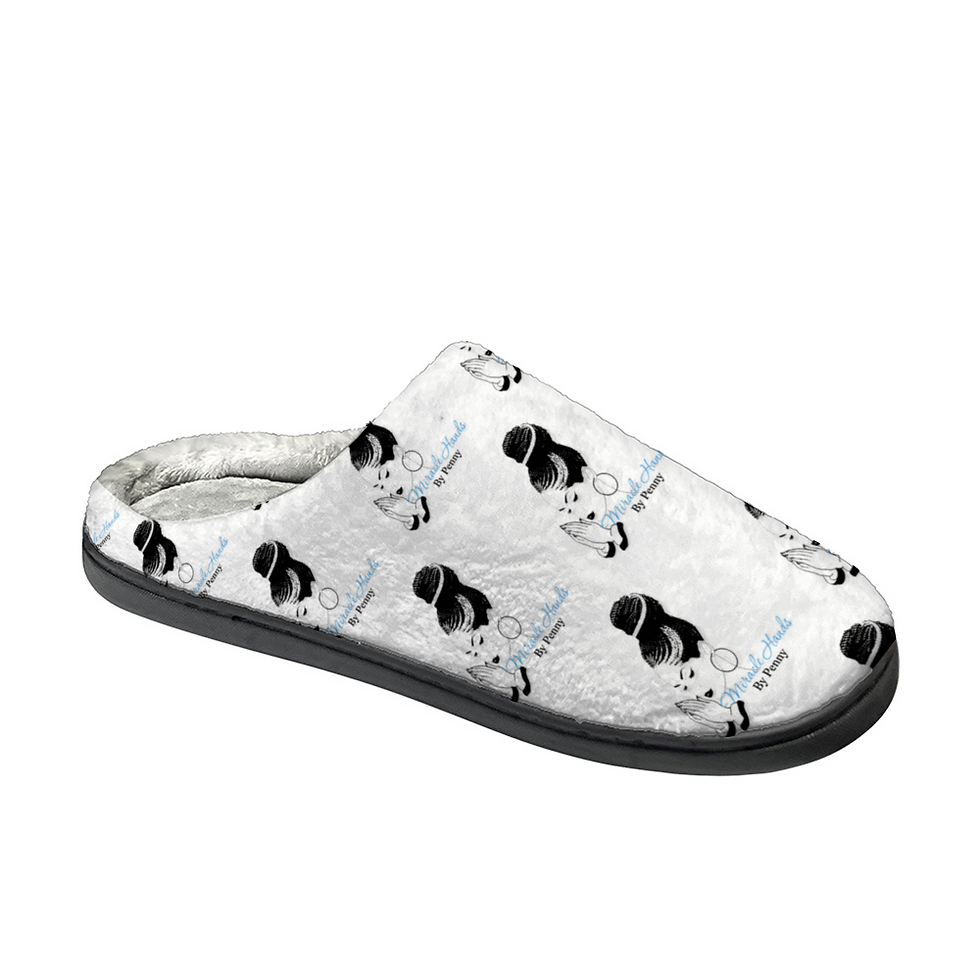 Thumbnail: Miracle Hands Slippers Winter Indoor Warm Shoes