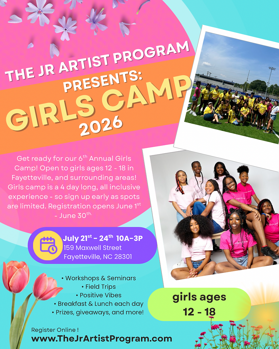 6th Annual Girls Camp 2026 | Tuesday July 21st - Friday July 24th