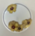 Yellow pansies