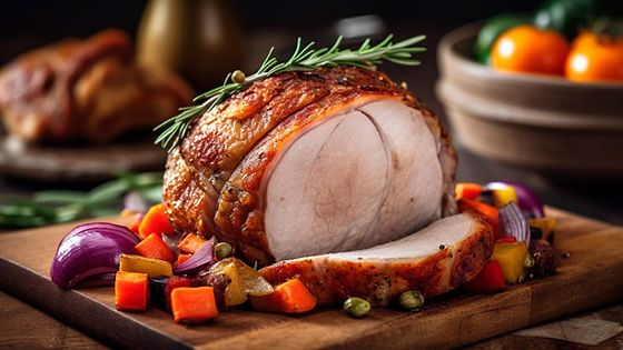 ROAST PORK & VEG