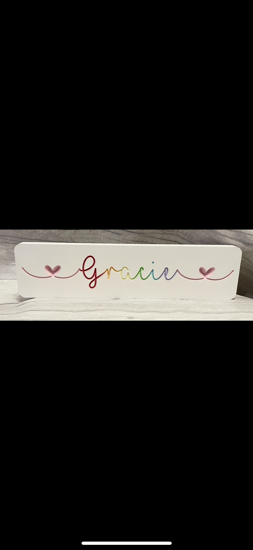 Thumbnail: Freestanding name sign 