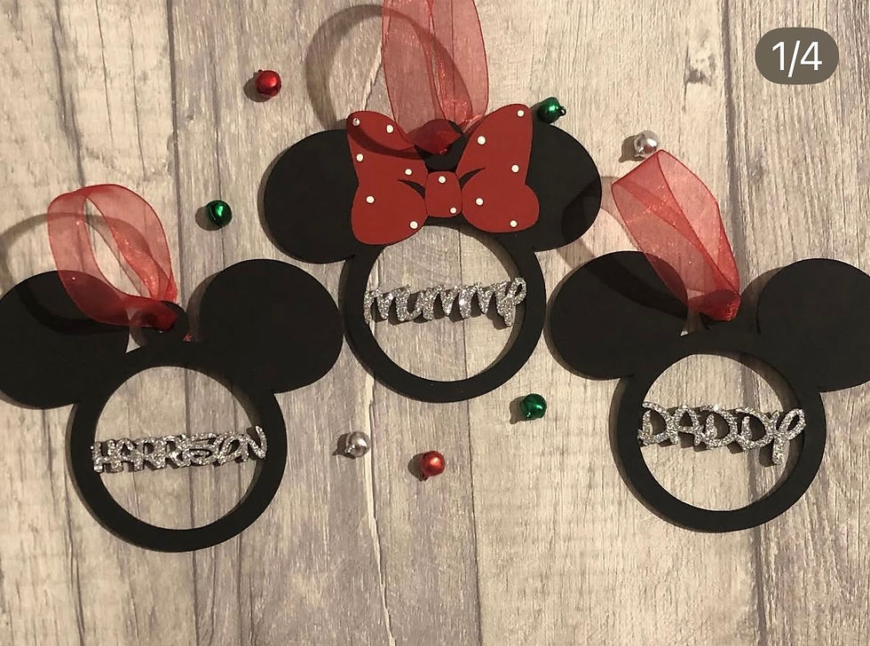 Thumbnail: Minnie/mickey bauble