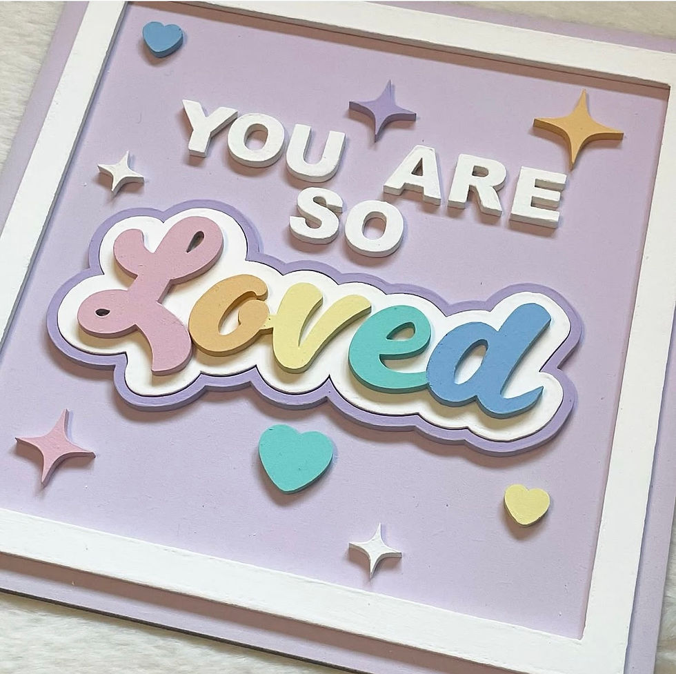 Thumbnail: You are so loved sign