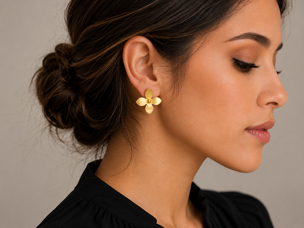 Miniatura: Aretes Camelia Mini