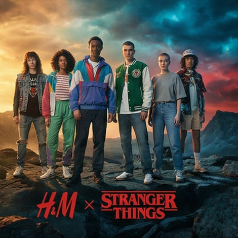 H&M Stranger Things Ad