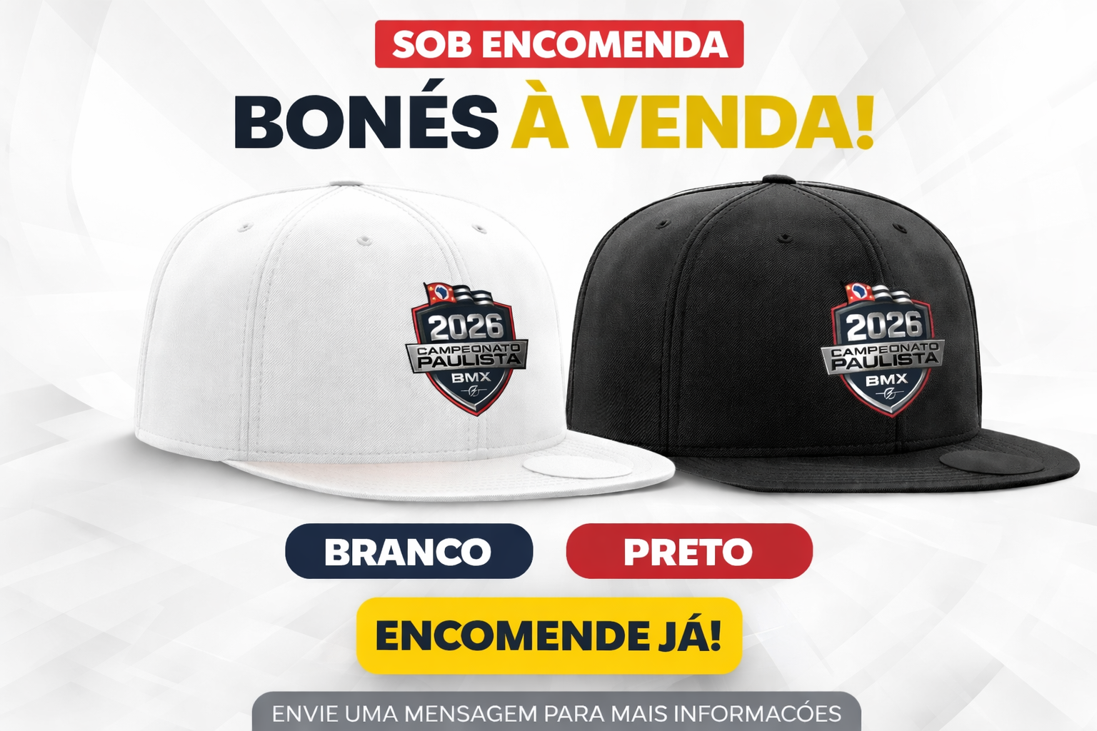 Boné Campeonato Paulista de BMX 2026
