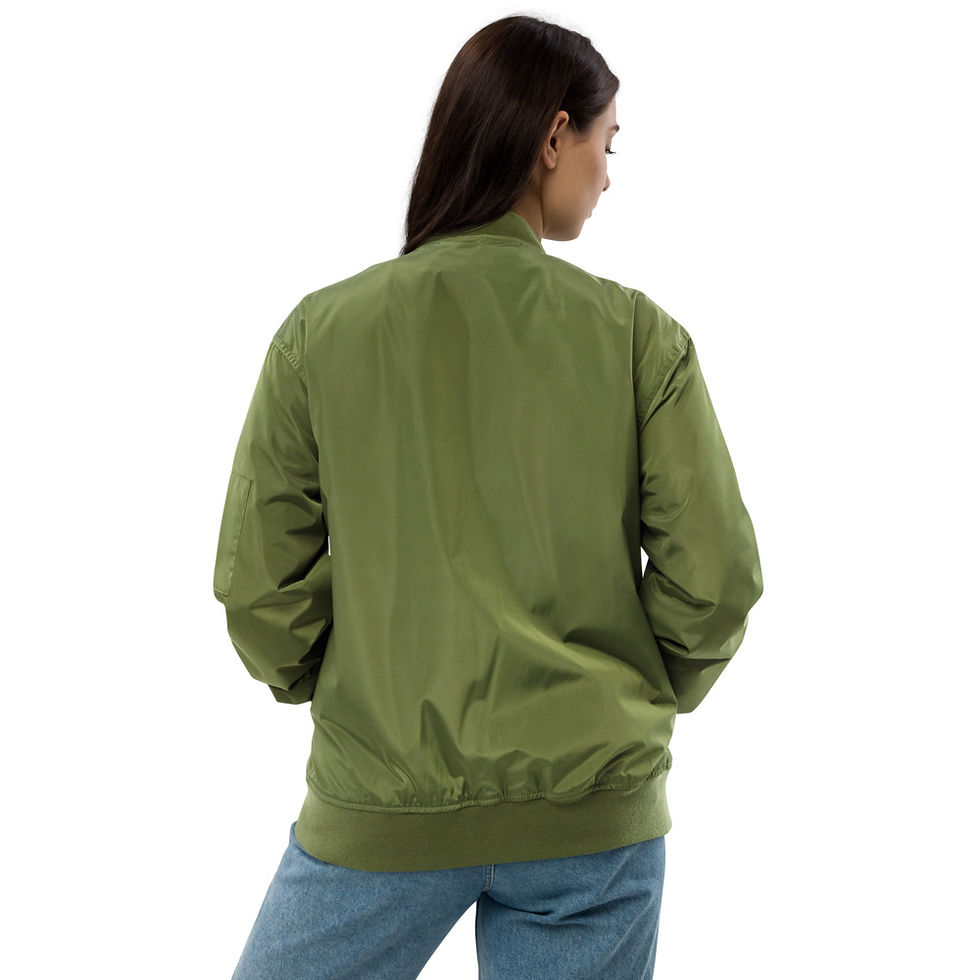 Thumbnail: Premium recycled bomber jacket