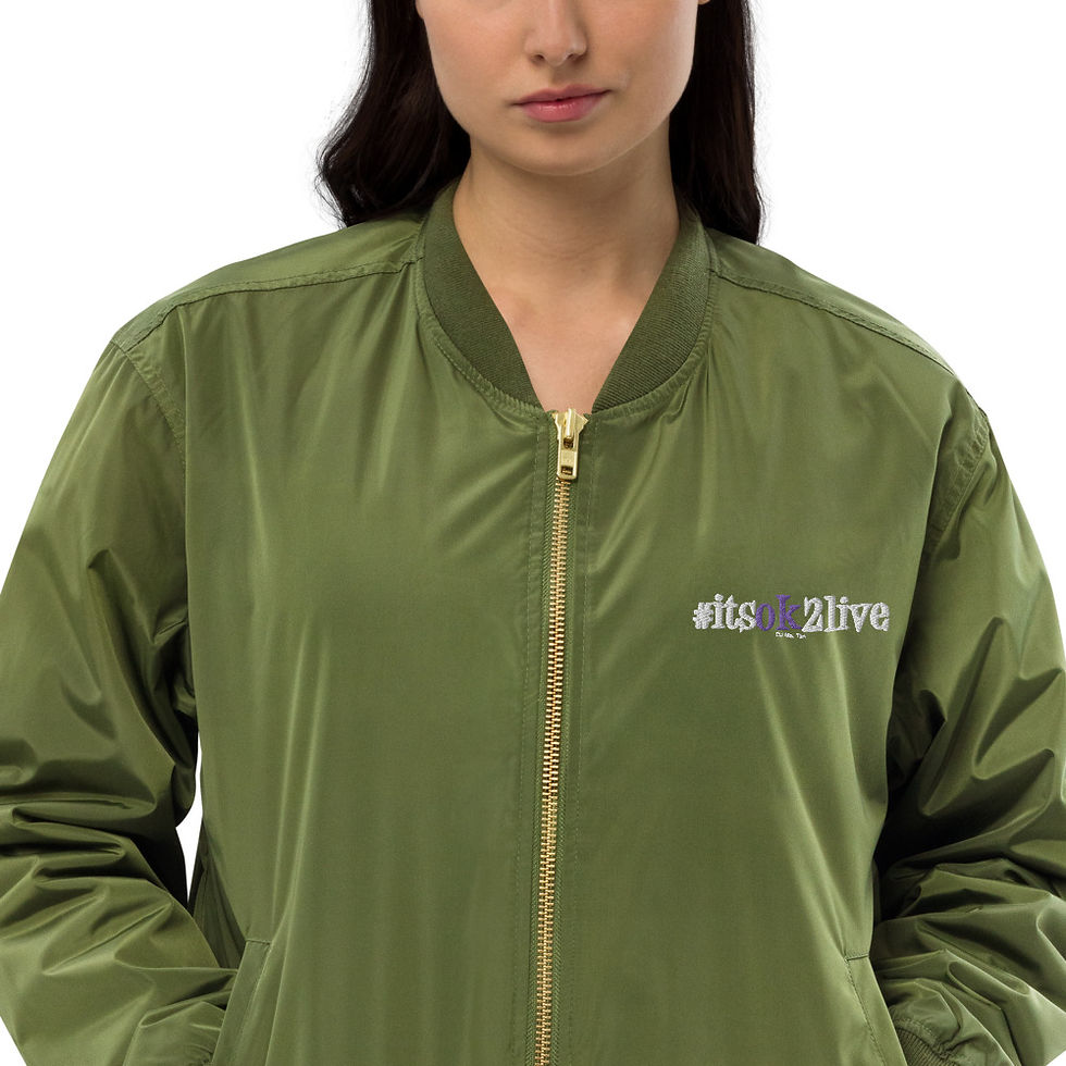 Thumbnail: Premium recycled bomber jacket