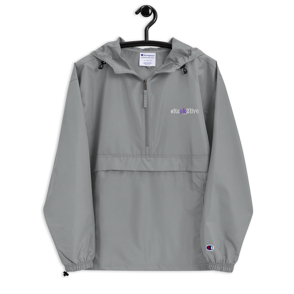 Thumbnail: Embroidered Champion Packable Jacket