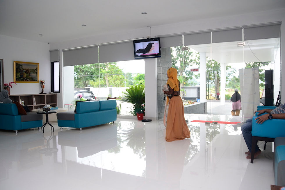 Ruang tunggu Refaya skin care