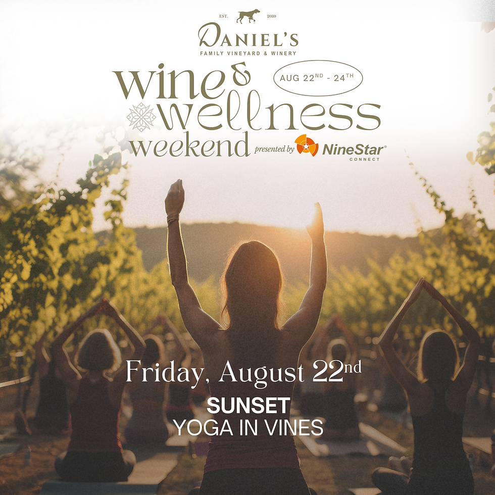 Sunset Yoga in the Vines: Wine & Wellness Weekend