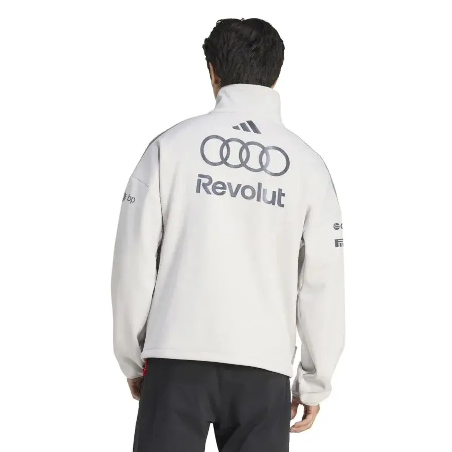veste de survêtement Audi F1 Team ingénieur homme adidas portée arrière