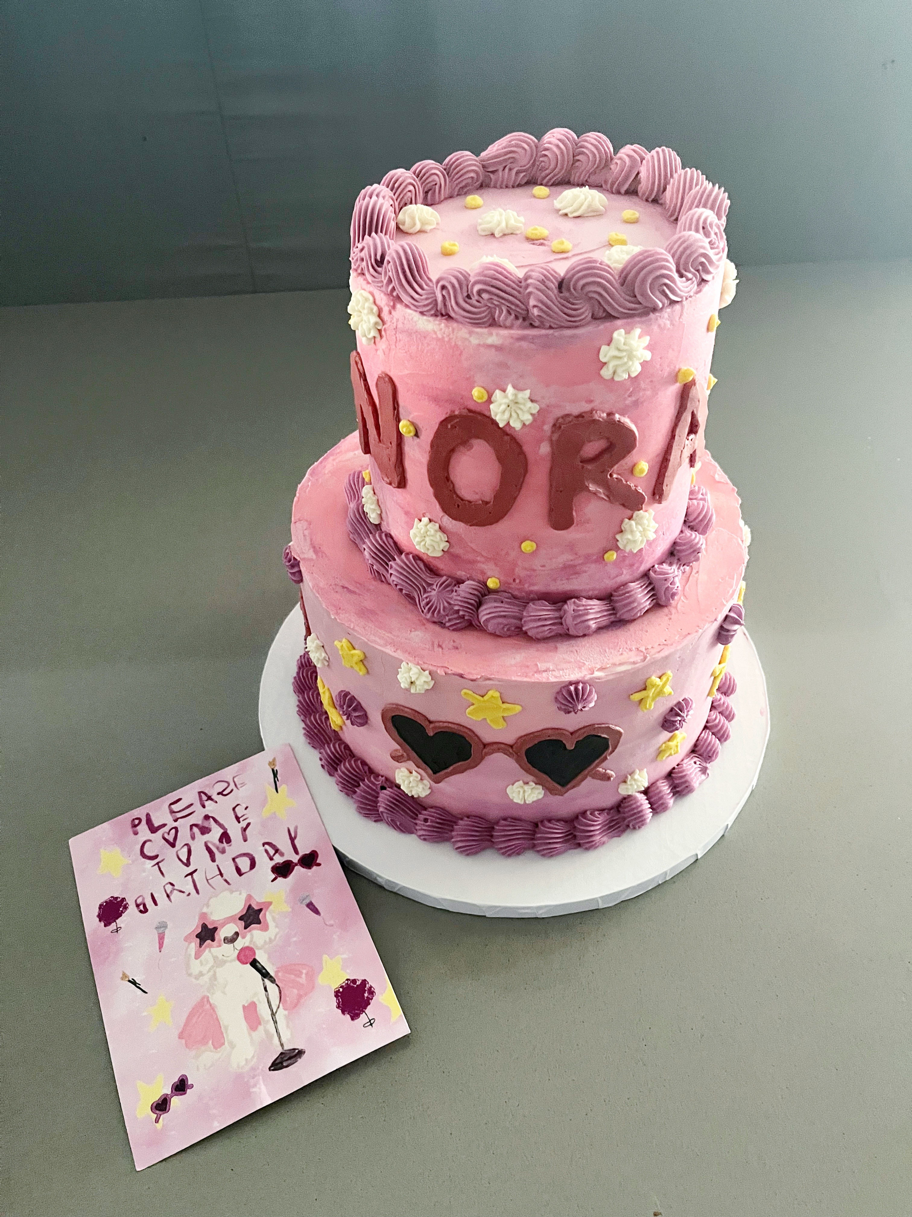 Multi-Tier Custom Cake
