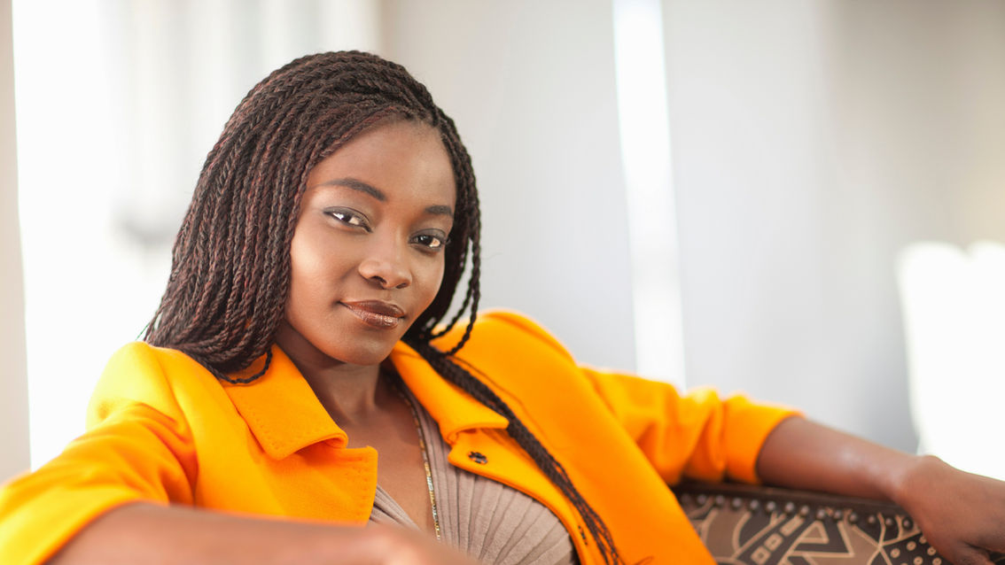 This is a picture of a beautiful black female that represents Fobel.