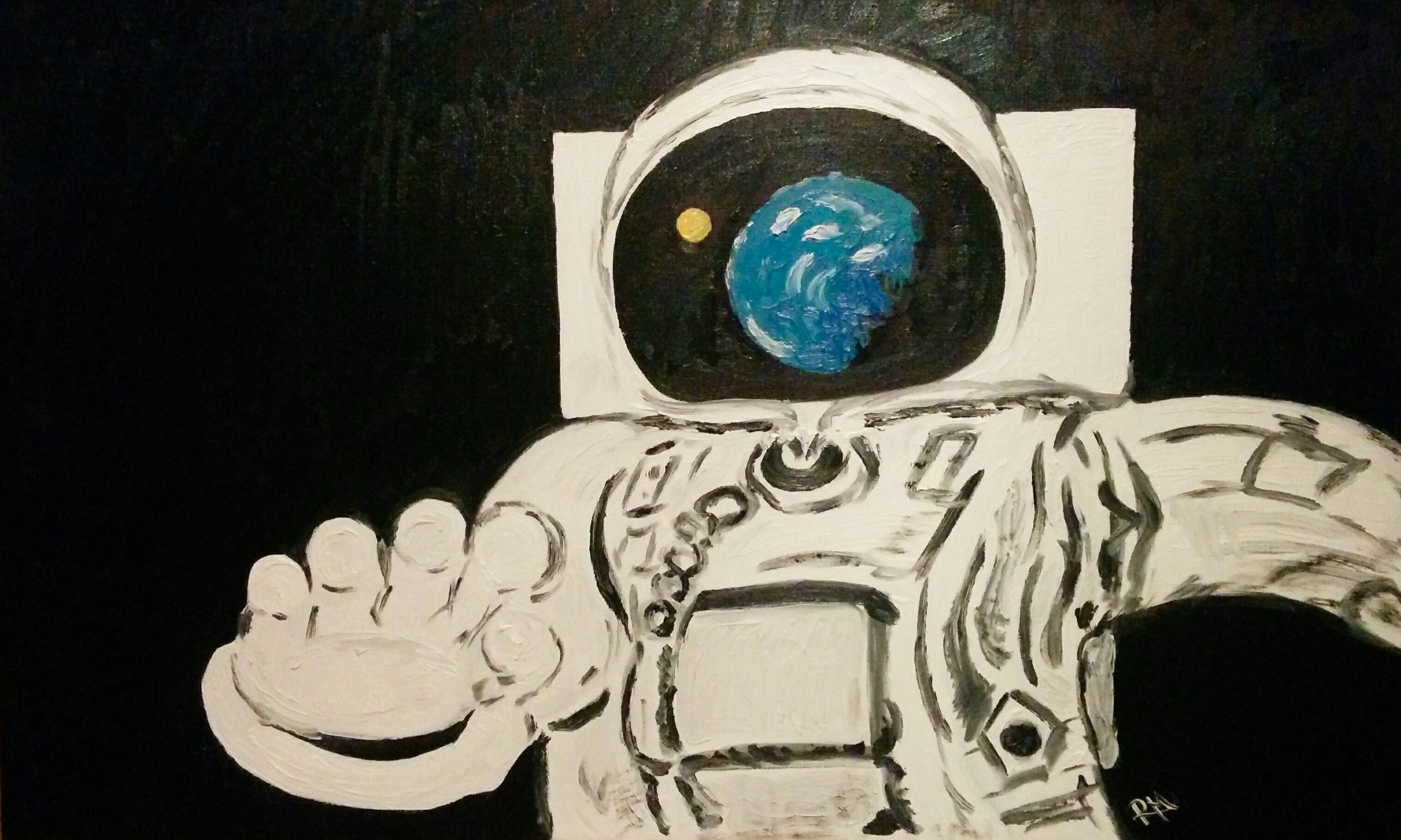 Open Space 24"x48", oil on canvas