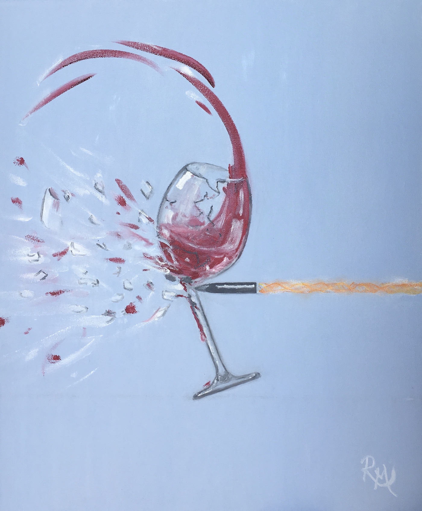 Gangster wine (SOLD)