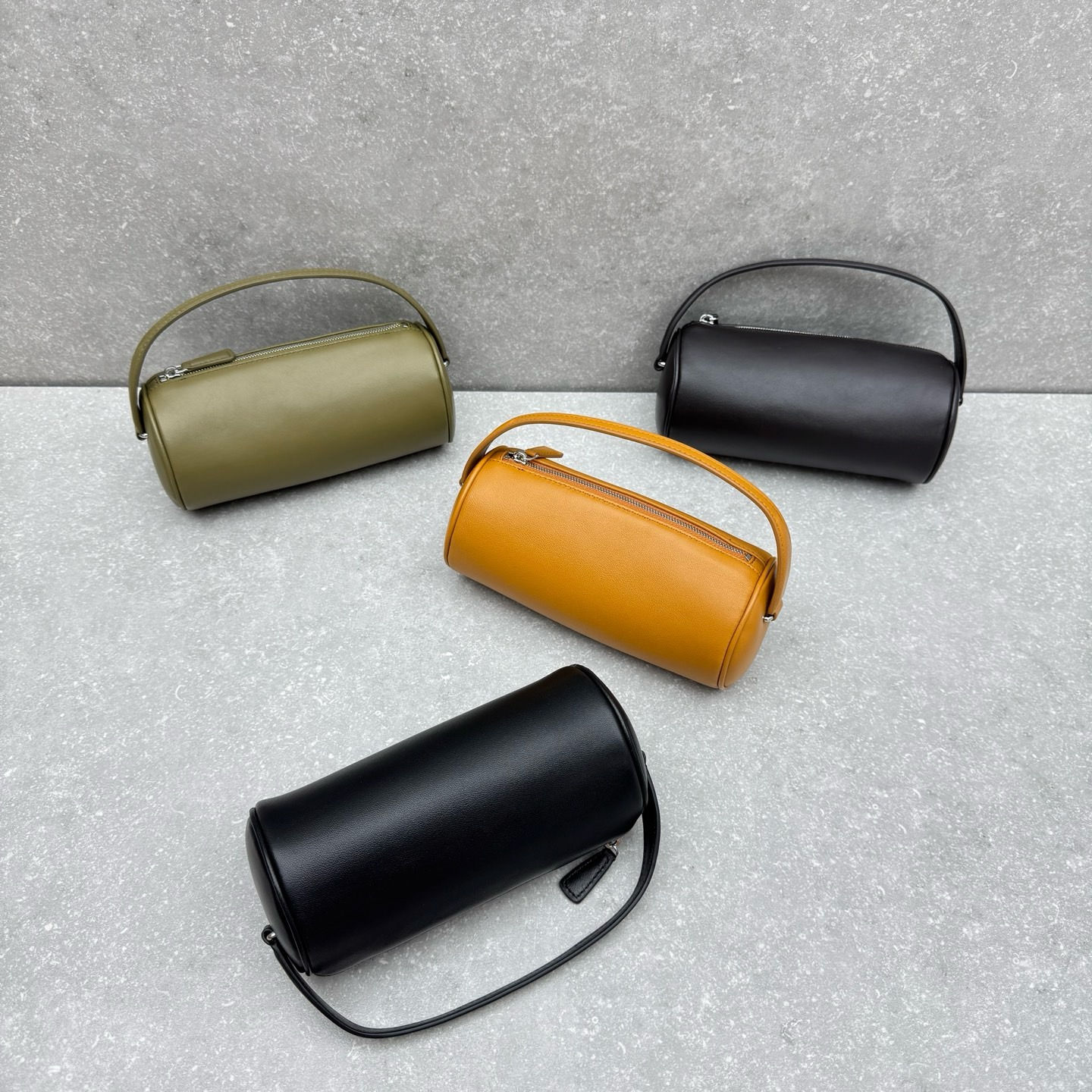 더로우 90s백/19*9*9cm/램스킨/#00398