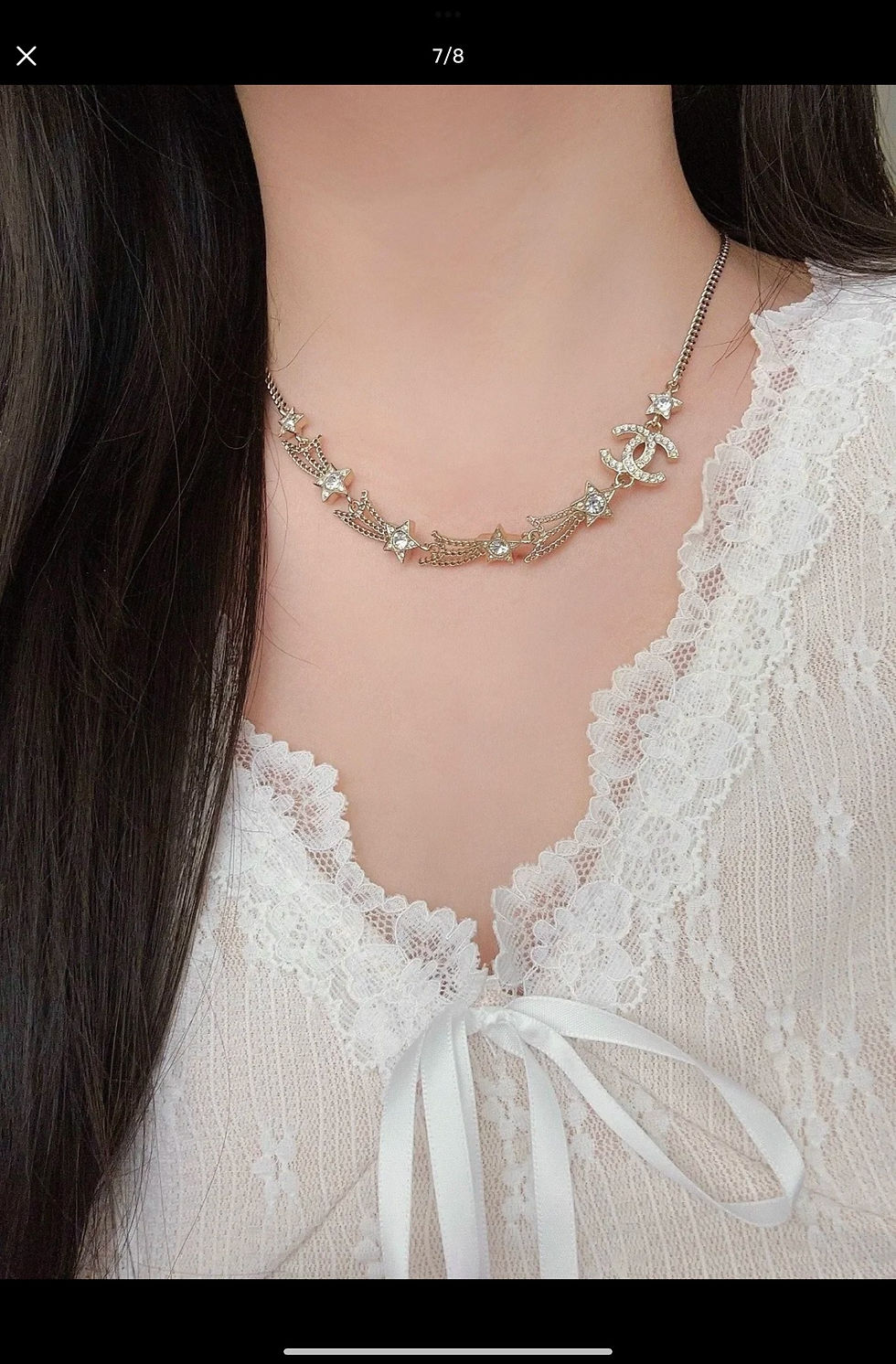 섬네일: 샤넬 진주 목걸이/문의는 카톡 으로 부탁 드려요