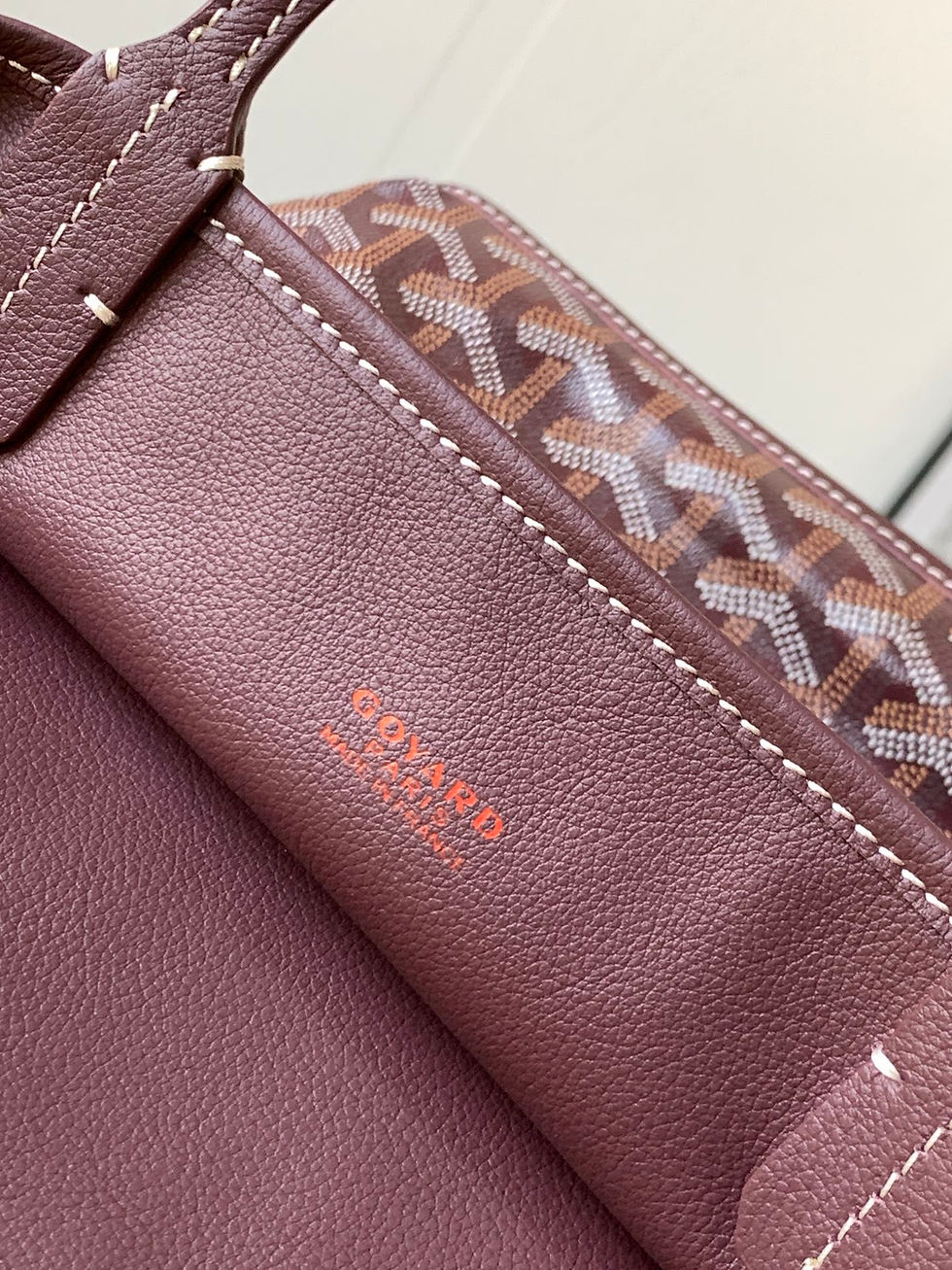 섬네일: 고야드 미니 앙주/카프스킨.pu프린트소재/29*10*20cm/#88398