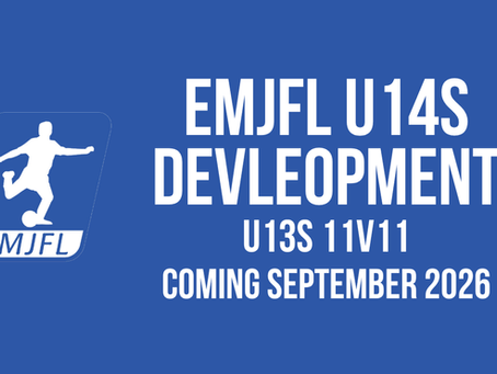 Brand New: EMJFL U14s Development League