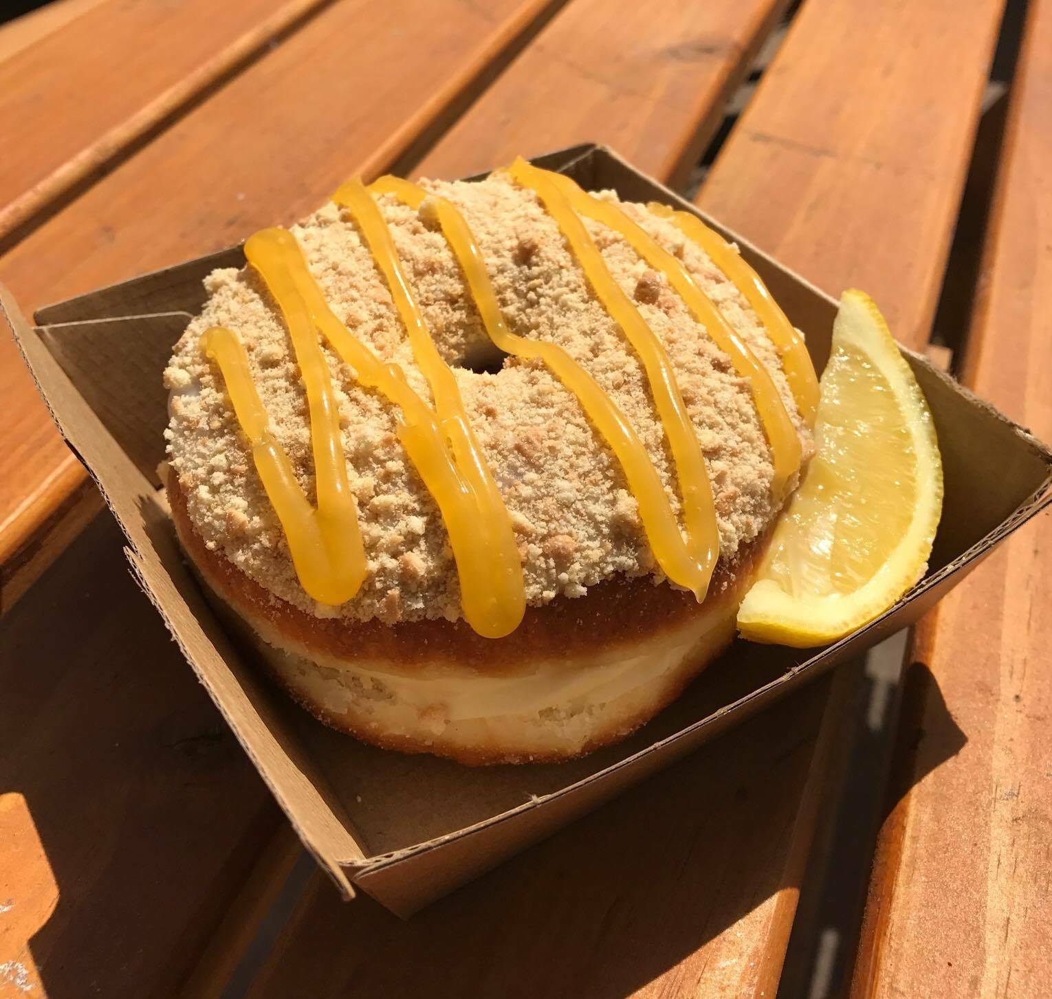 Dreamy Lemon Cheesecake Donut
