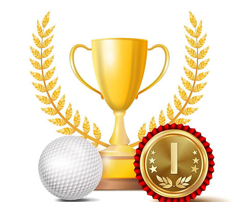 golf-achievement-award-sport-banner-background-white-ball-winner-cup-golden-1st-place-meda