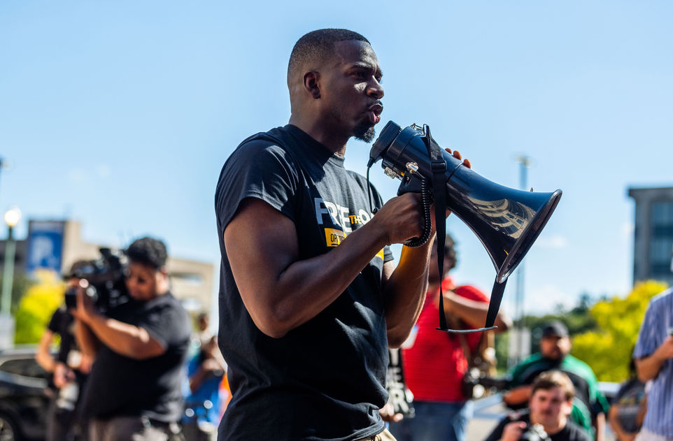 Get Out of Memphis protest
