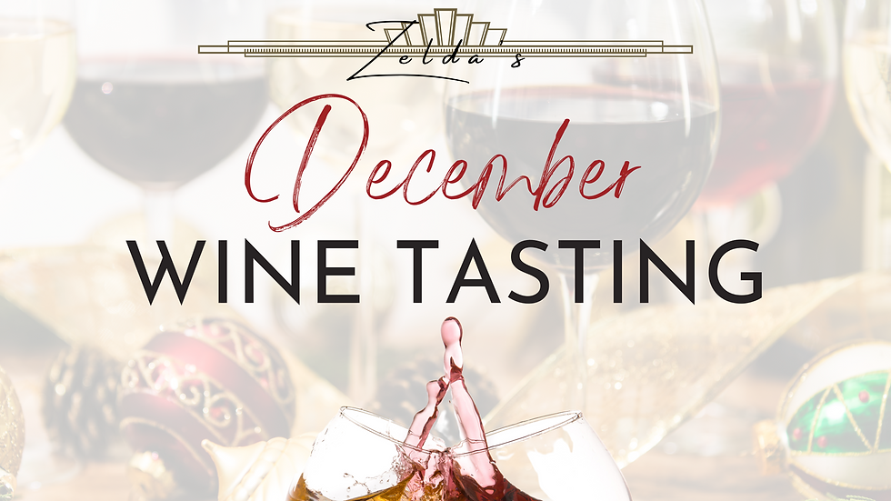 December Wine Tasting